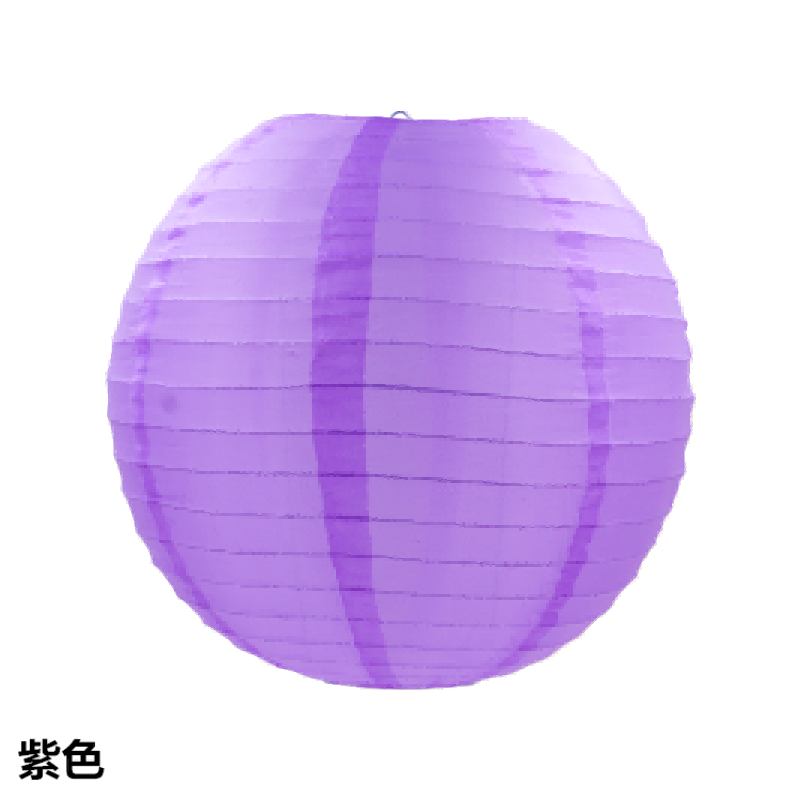 Outdoor Waterproof Various Colors Chinese Round Silk Fabric Lantern