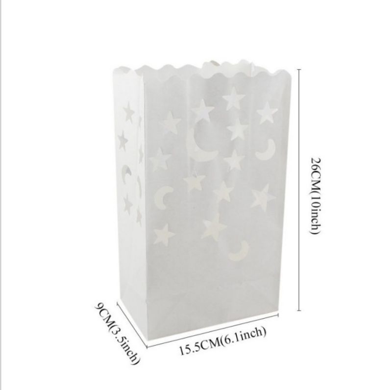 Fireproof Luminaria Paper Candle Lantern Bag