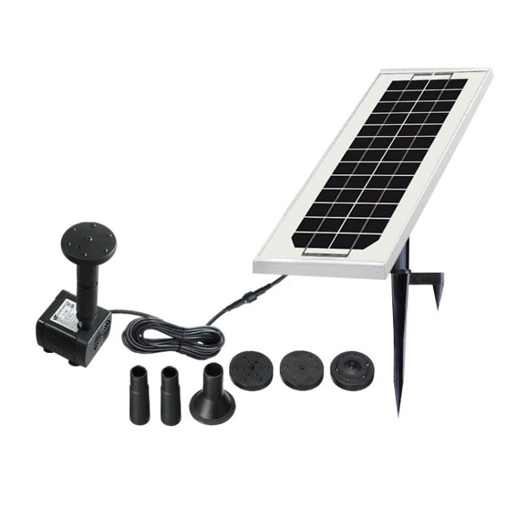 Outdoor 3w Bird Bath Solar Powered Pond Water Pump Fountain