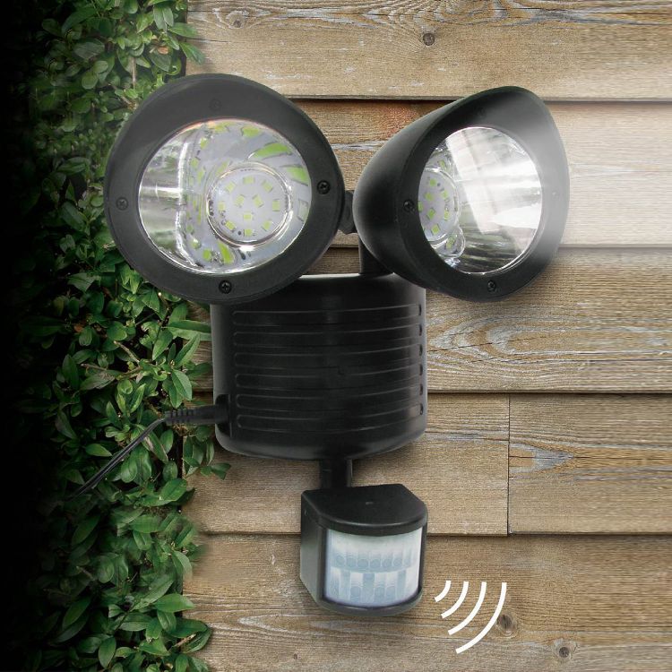 Solar Double End Induction Lamp Double Head Led Spotlights